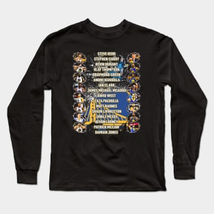 Golden State 2017 NBA Champs Team Long Sleeve T-Shirt